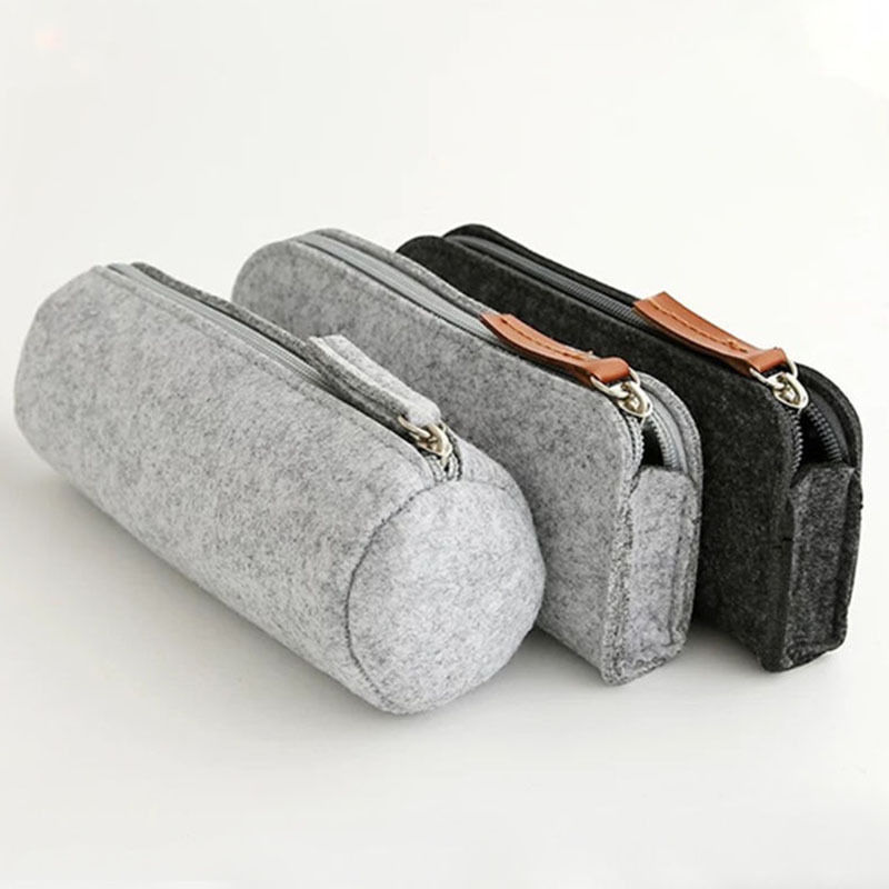 felt makeup bag